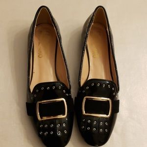 Ferregamo ladies patent leather shoes size 39